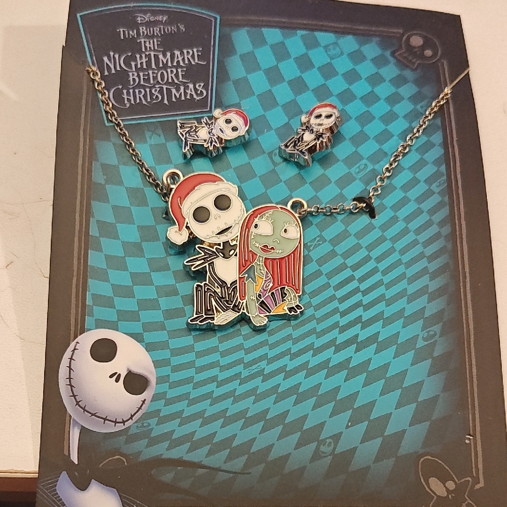 Disney Nightmare Before Christmas Jack and Sally Jewelry